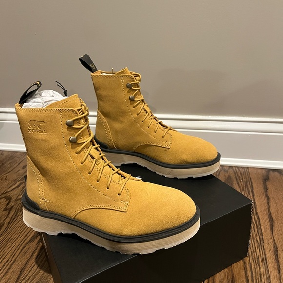 NWT Sorel Hi-Line lace combat boots size 8 - Picture 8 of 14